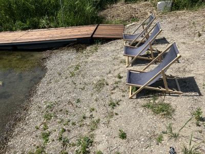 Plaża i leżaki